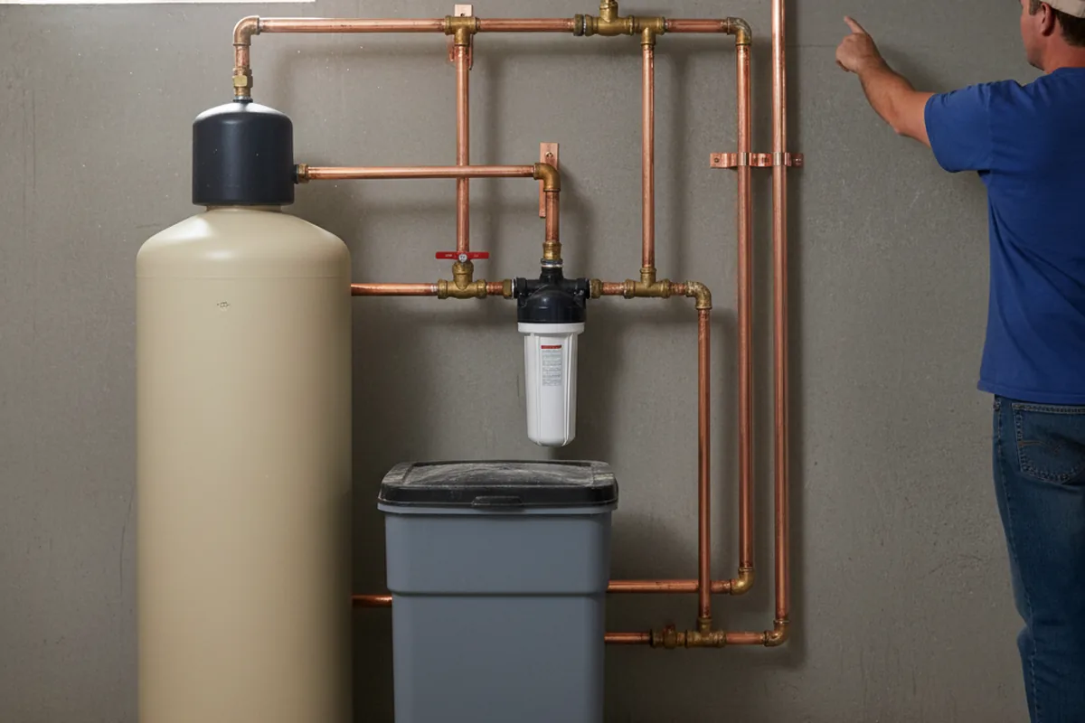 Whole-house water treatment system installed in Osceola
